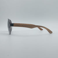 Aviator Thin Black Frame Unisex Sunglasses-005