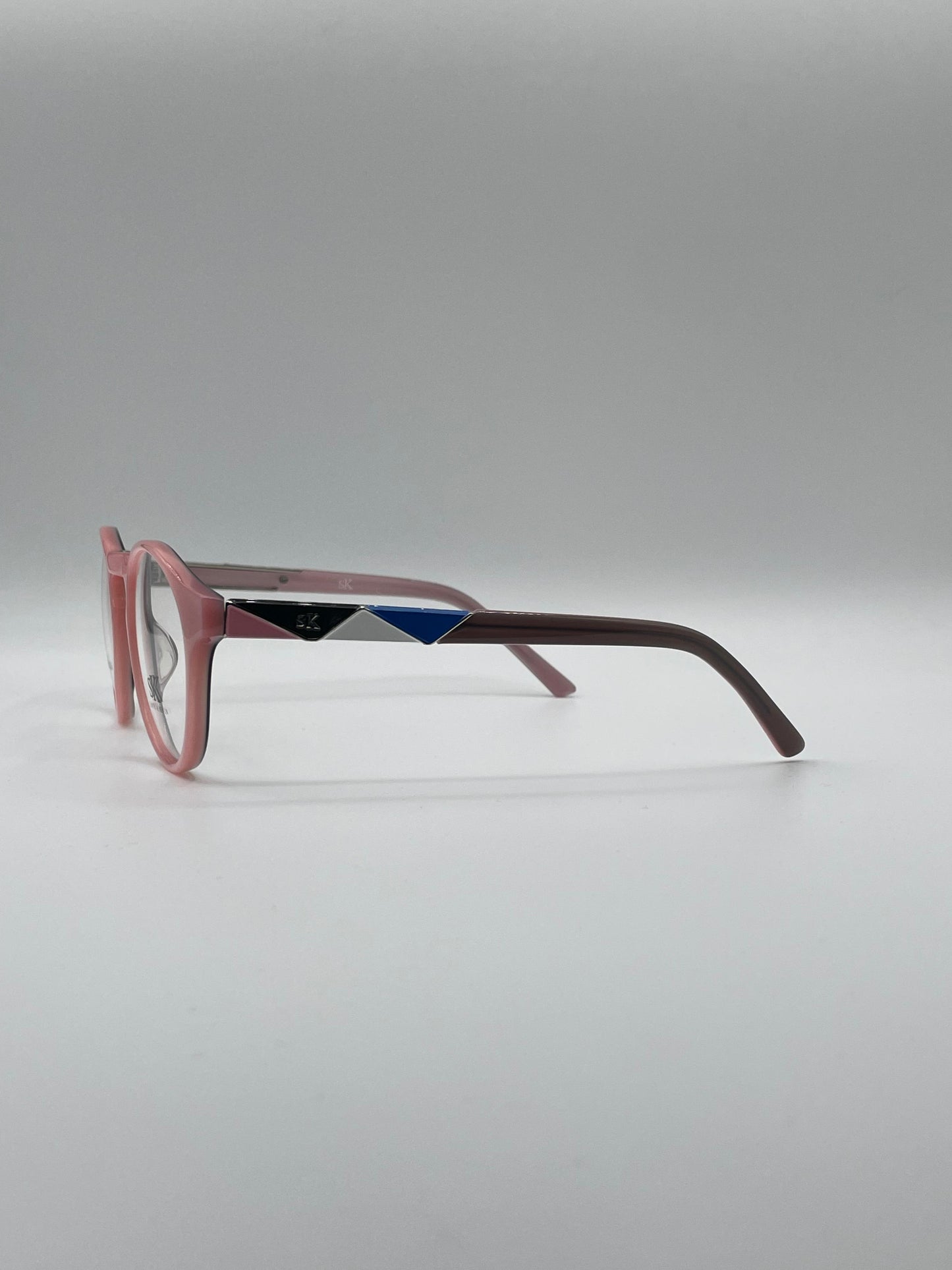 Circular pink Frame Unisex Optics-306