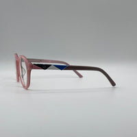 Circular pink Frame Unisex Optics-306