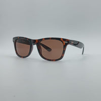 Acetate Tortoise Frame Unisex Sunglasses-010