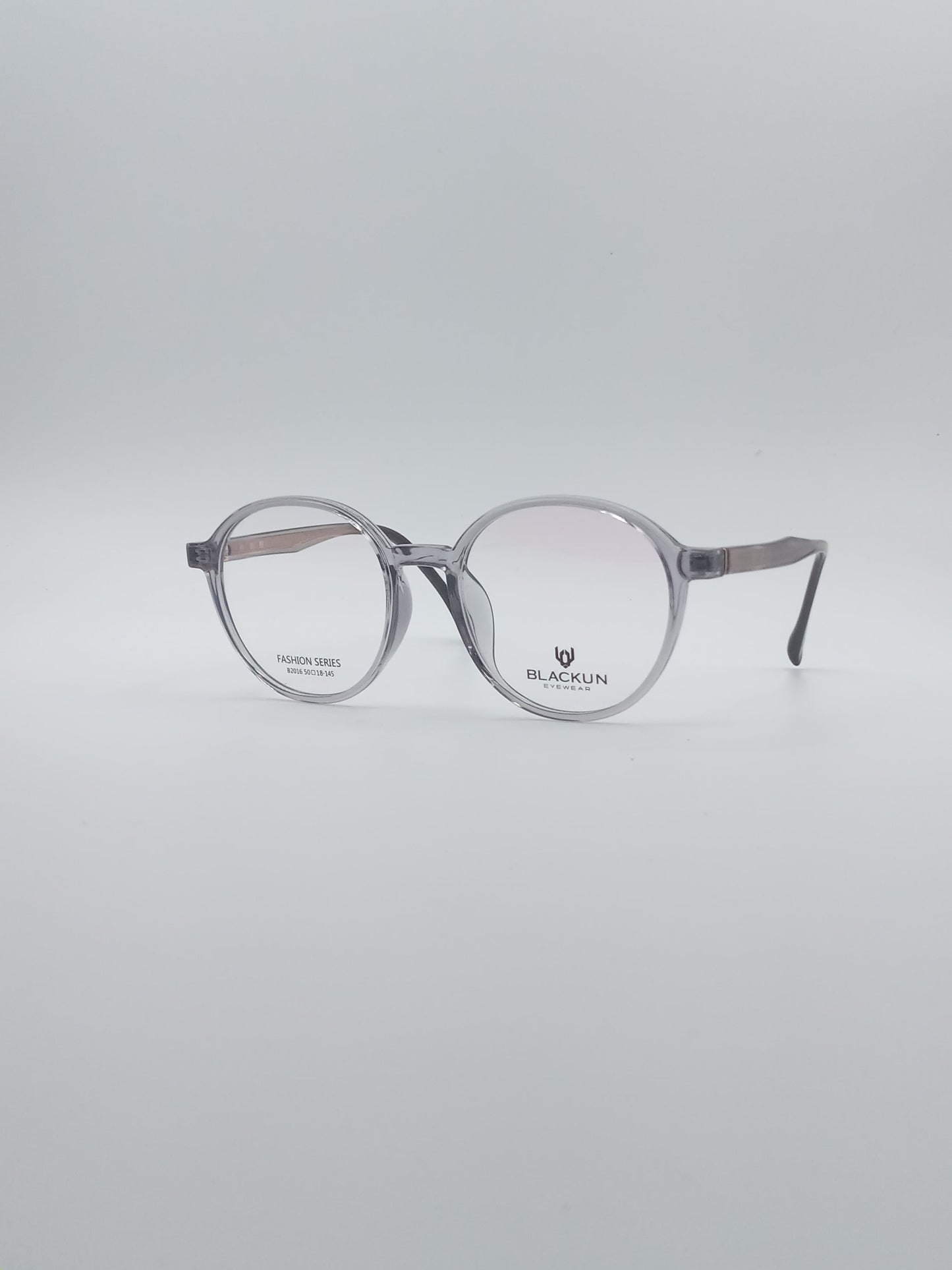 Circular Grey Frame Unisex Optics-176