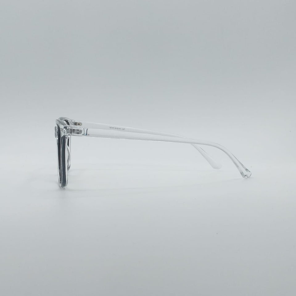 Acetate Translucent Frame Unisex Optics-040