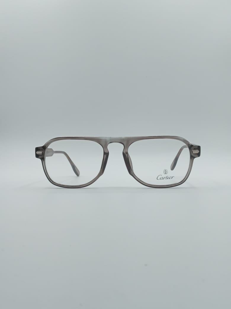 Retro-Aviator Bronze Frame Men's Optics-049