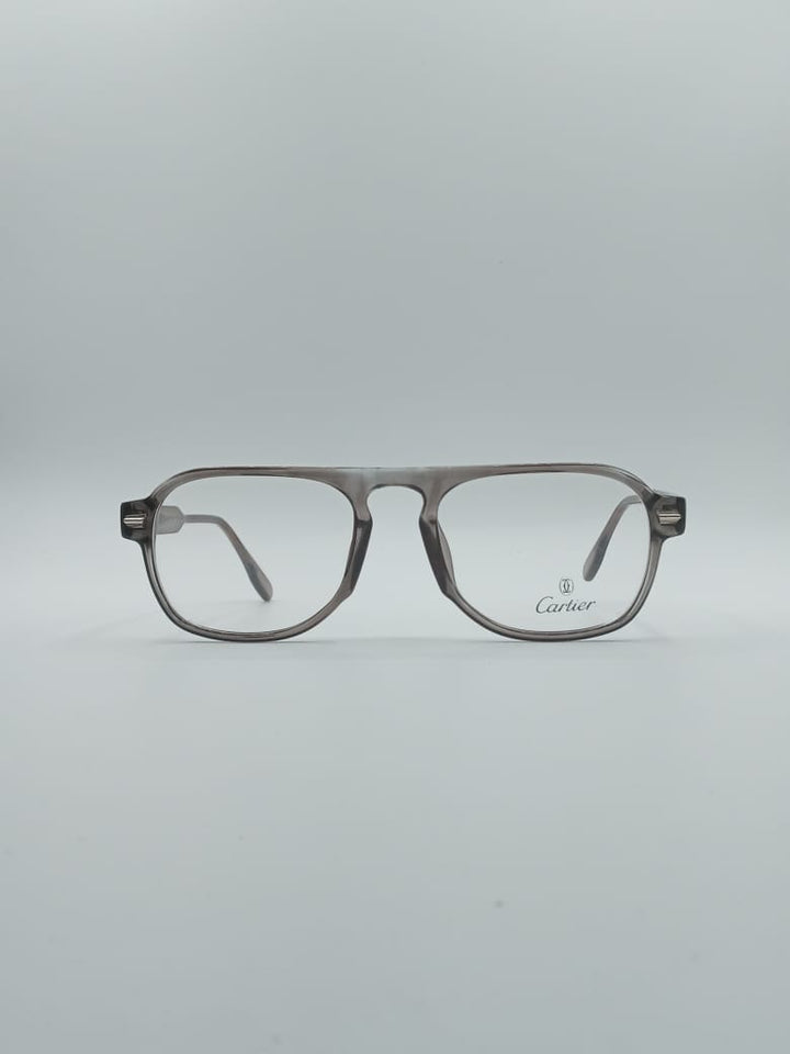 Retro-Aviator Bronze Frame Men's Optics-049