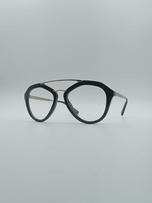 Aviator Black Frame Unisex Optics-054