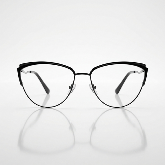 Cat eye metal optics-507