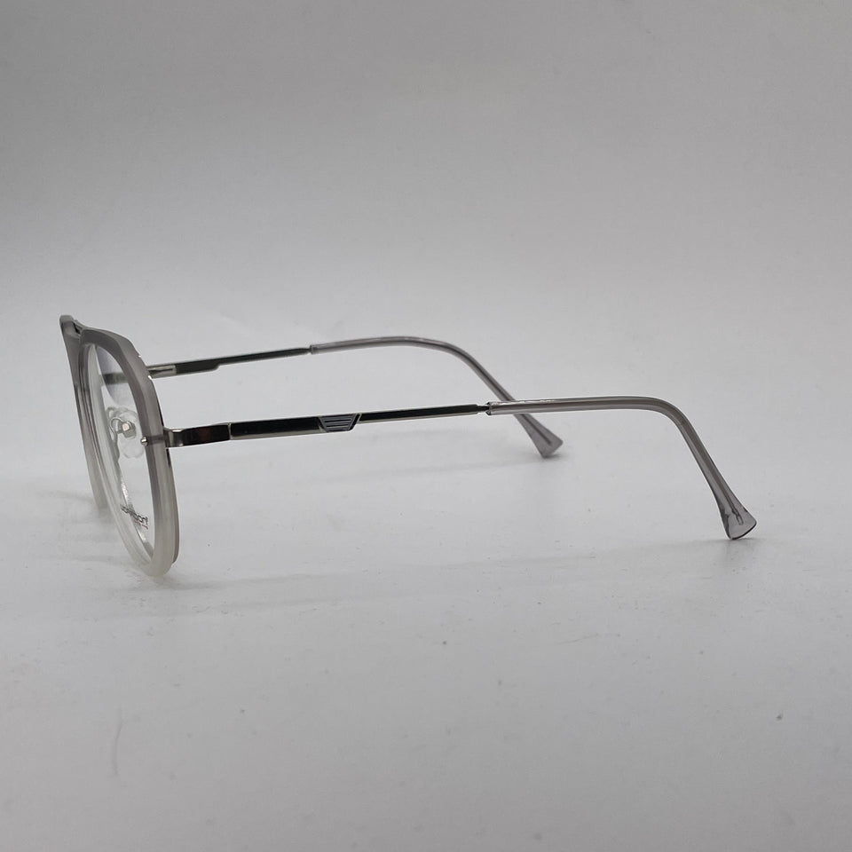 Aviator double shade grey plastic  optics-471