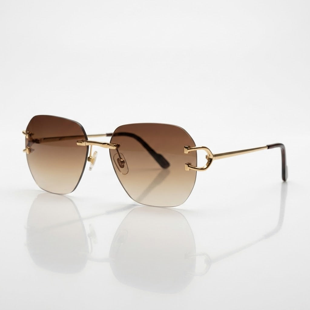 Rimless sunglass -358