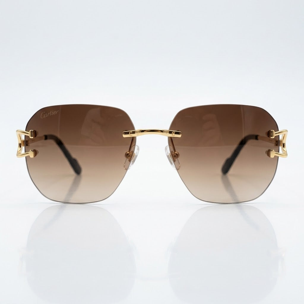 Rimless sunglass -358