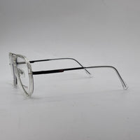 Aviator transparent plastic  optics-470