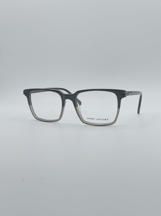 Acetate Black & Grey Frame Men's Optics-238