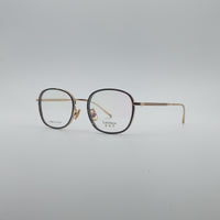 Circular Black Frame Men's Optics-219
