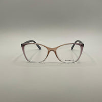Cat Eye Translucent Golden & White Frame Women's Optics-373