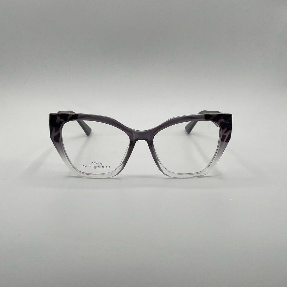 Cat Eye Grey Frame Women's Optics-356