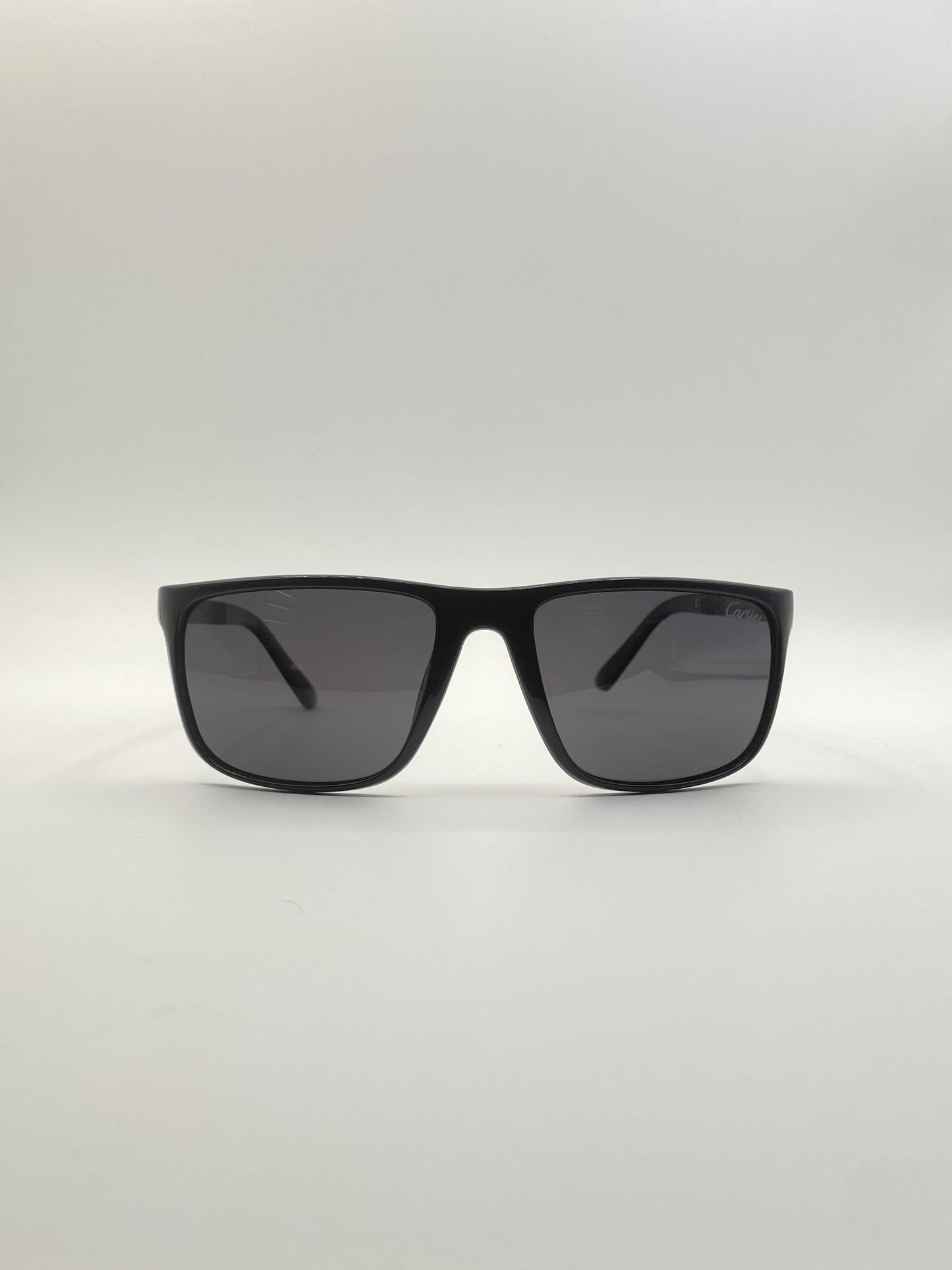 Acetate Black Frame Men's Sunglasses-110