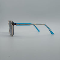 Acetate Black Frame Women's Sunglasses-013