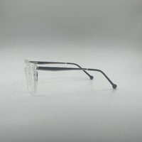 Cat Eye Translucent Frame Women's Optics-394