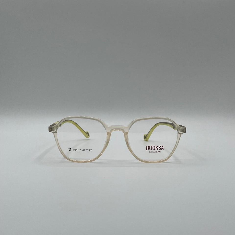 Soft Square Brown & Green Frame Kids Optics-298