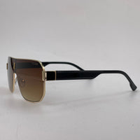 Golden metal sunglass-276