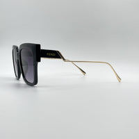 Acetate Black Frame Women's Sunglasses-092