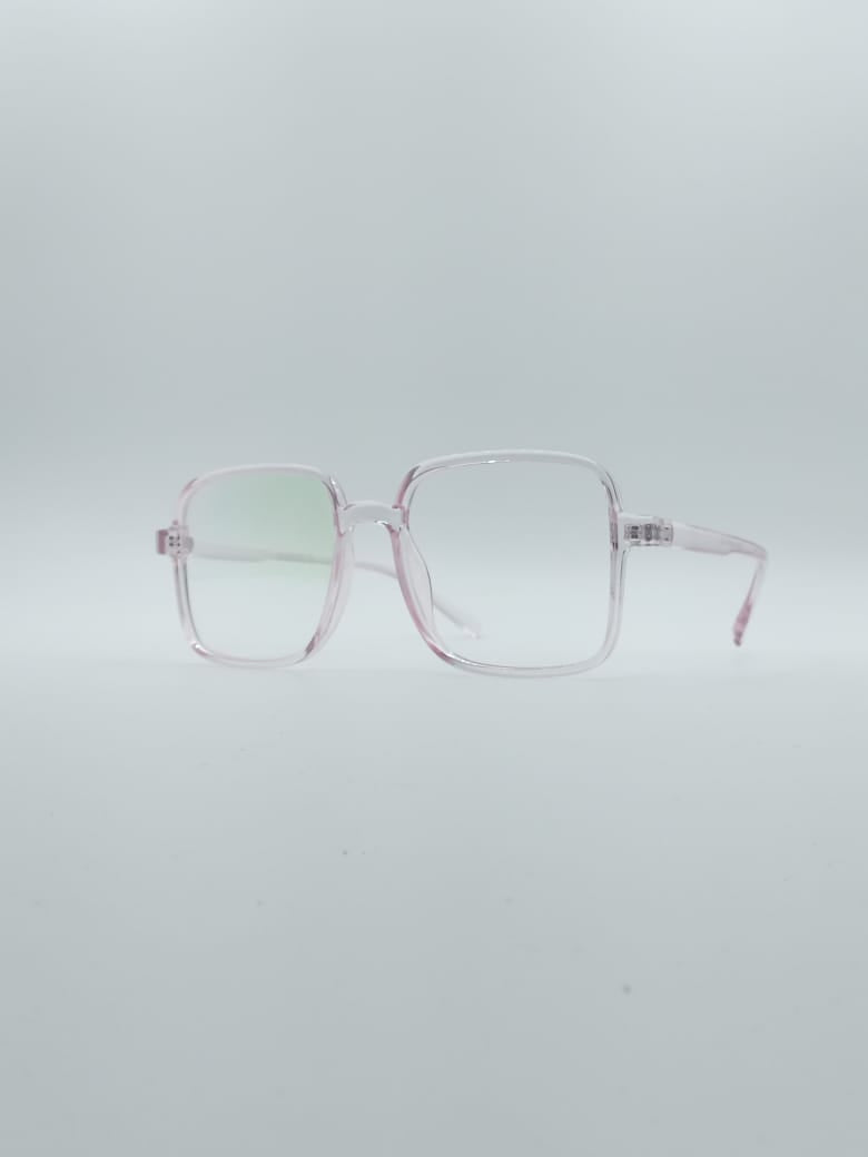 Acetate Light Pink Frame Kids Optics-141