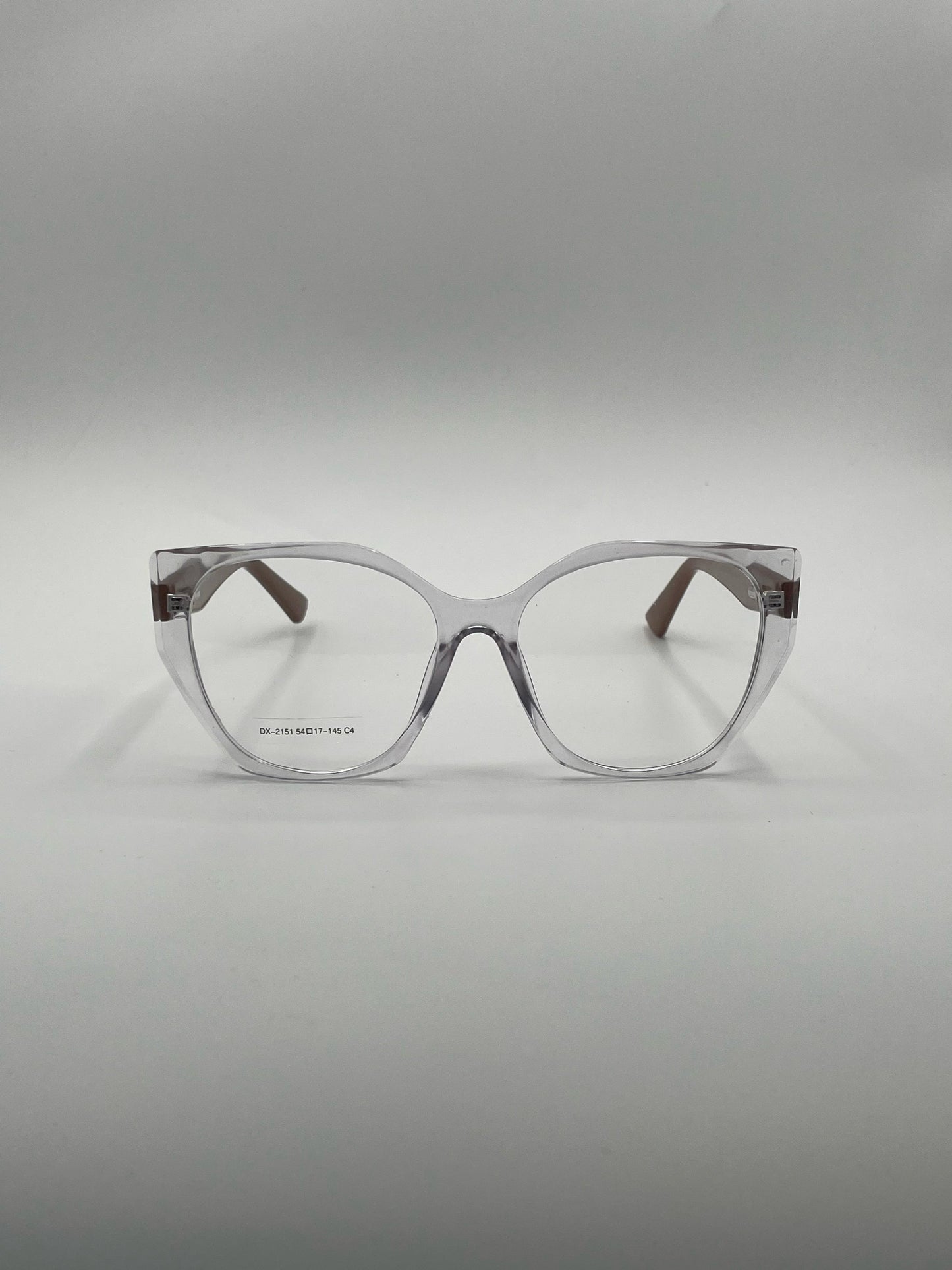 Cat Eye Translucent Frame Women's Optics-355