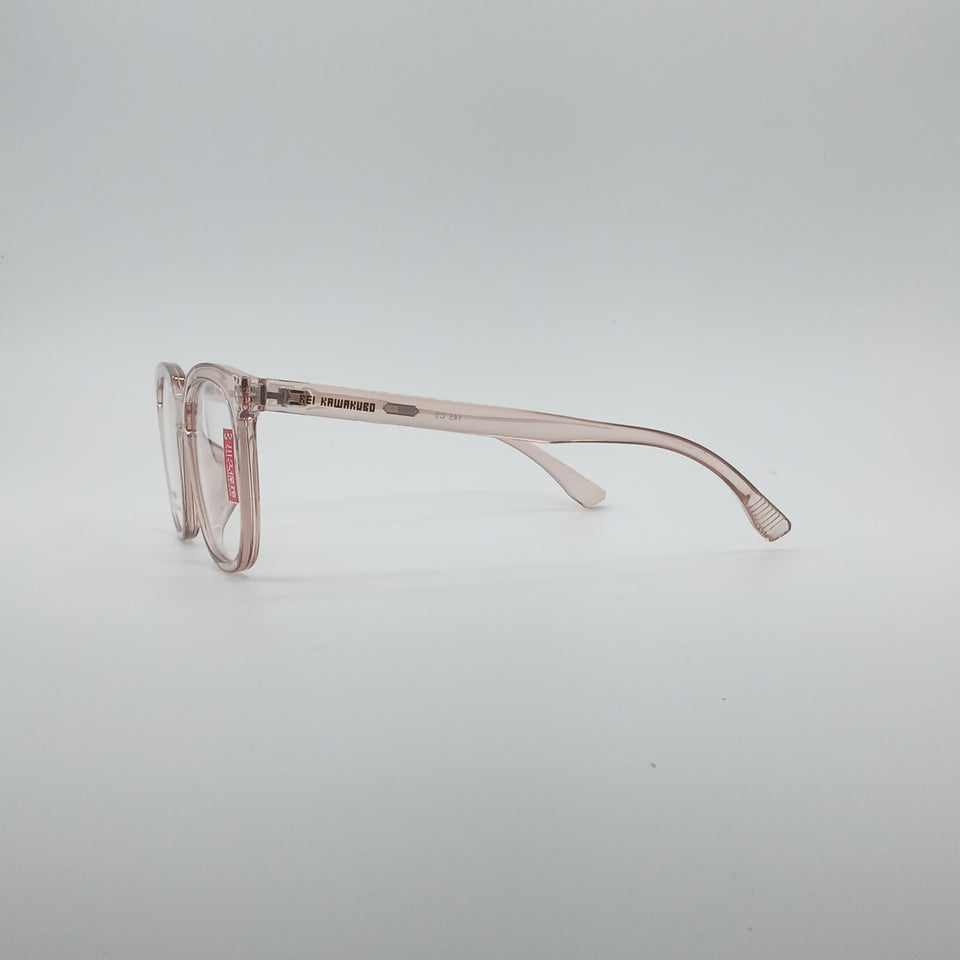 Acetate Light Pink Frame Unisex Optics-165