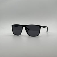 Acetate Black Frame Men Sunglasses-124