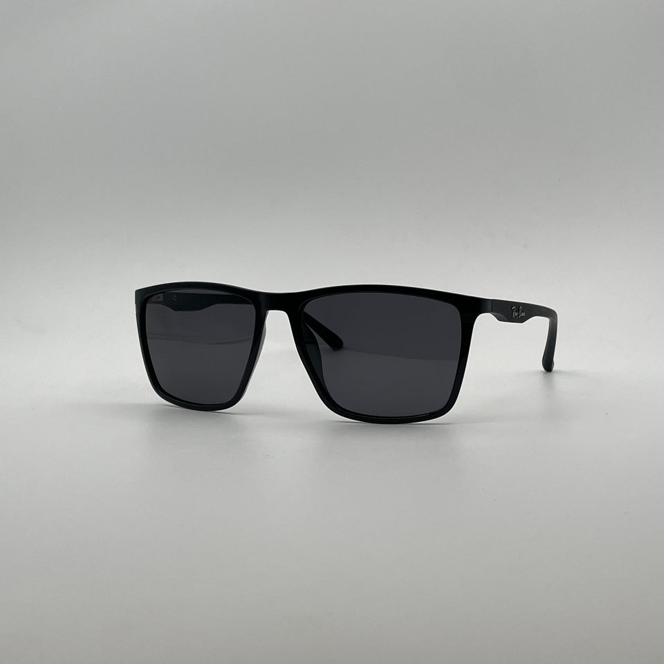 Acetate Black Frame Men Sunglasses-124