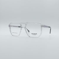 Geometrical Translucent Frame Men's Optics-112