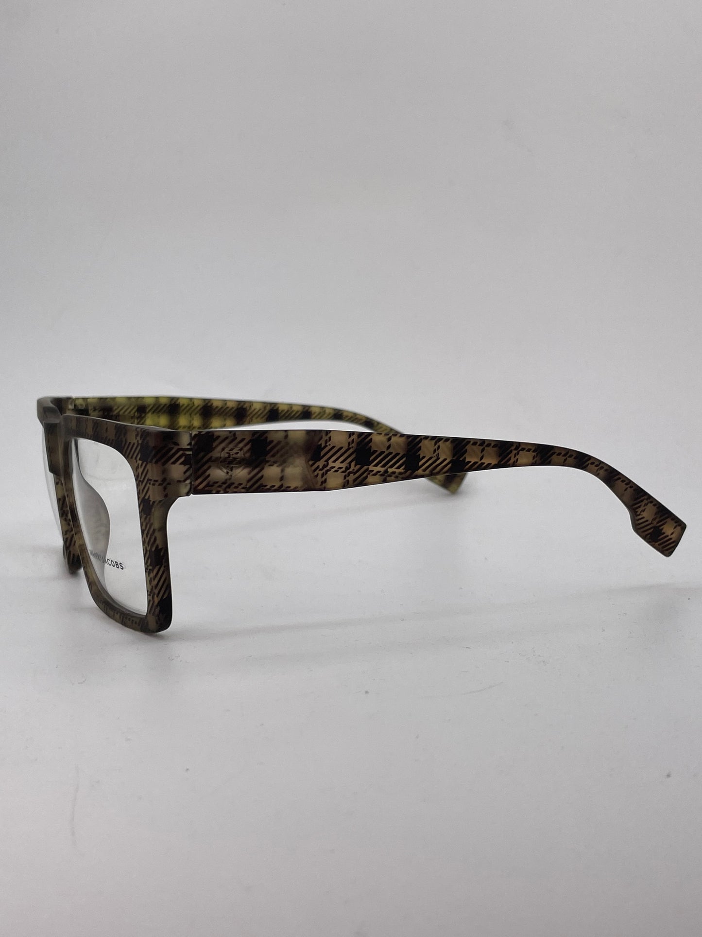 Grey cheque square optics-456
