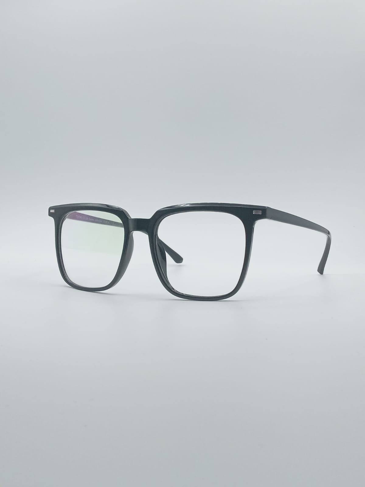 Acetate Black Frame Men's Optics-044