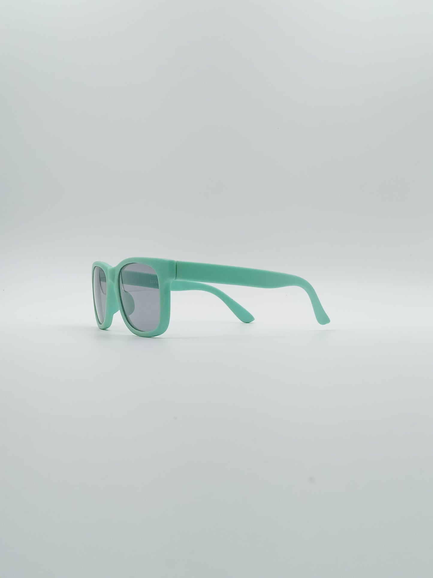 Acetate Green Frame Kids Sunglasses-063