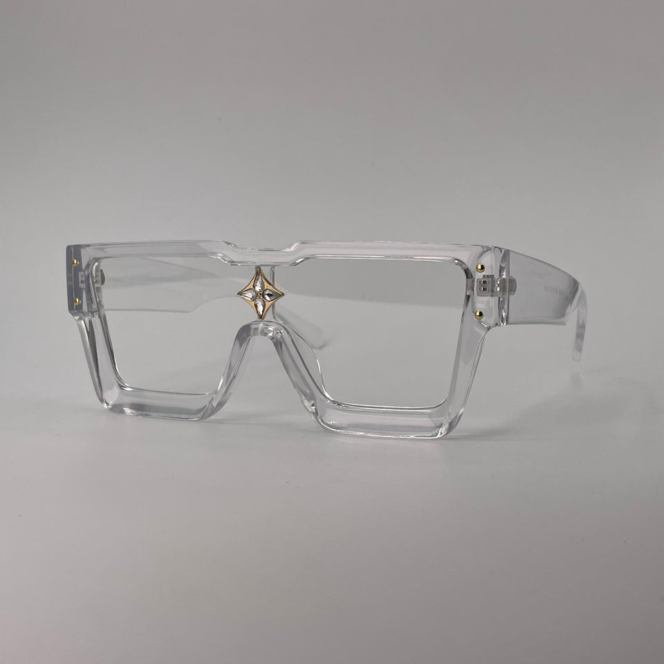 Transparent fashion model stylish  look sunglass-260