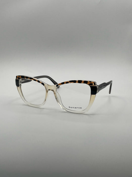 Cat Eye Tortoise & Translucent Frame Women's Optics-359