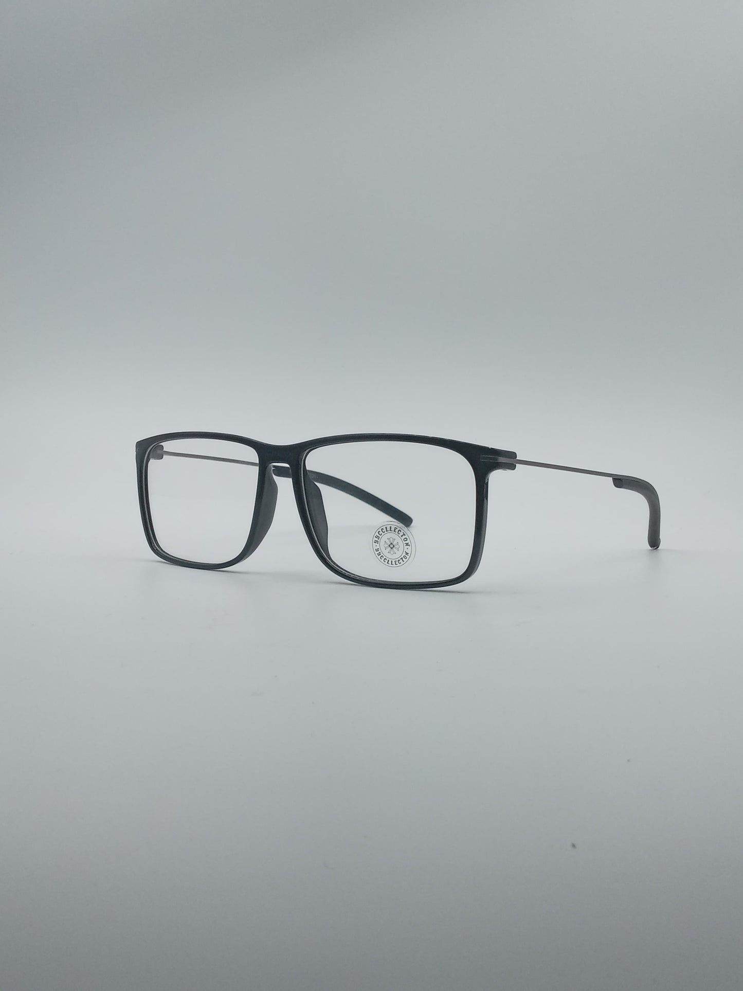 Acetate Black Frame Men's Optics-234