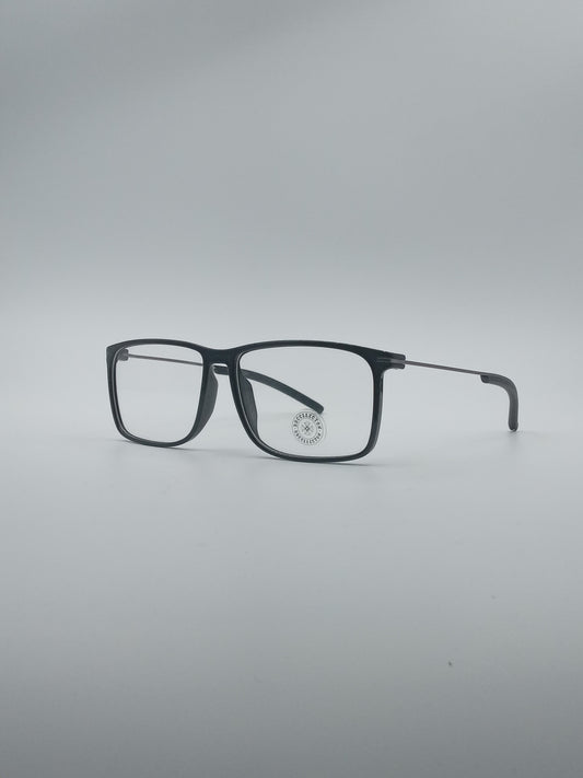 Acetate Black Frame Men's Optics-234