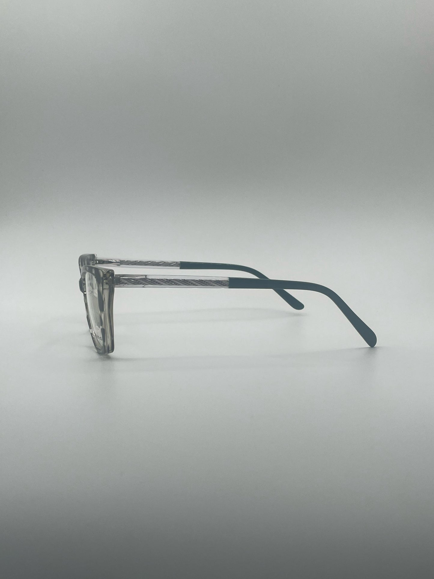 Cat Eye Black & White Frame Women's Optics-379