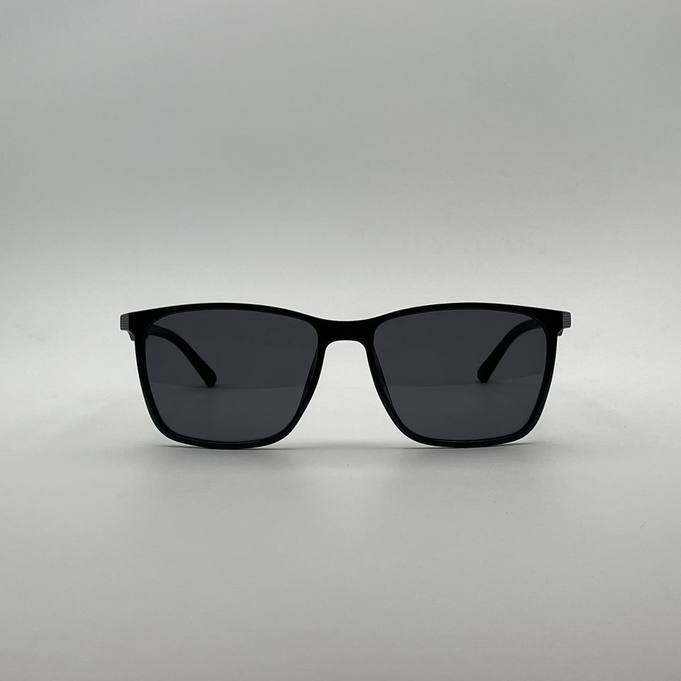 Acetate Black Frame Men Sunglasses-121