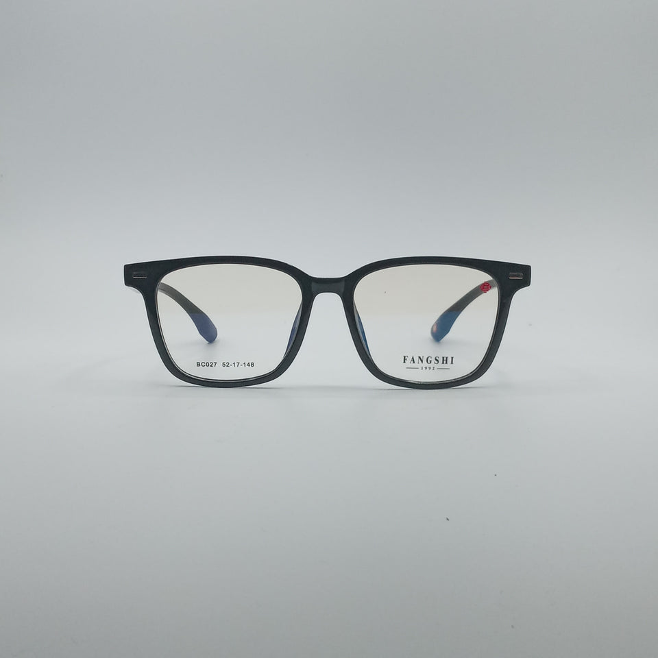 Acetate Black Frame Men's Optics-216
