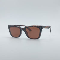 Acetate Brown Frame Women's Sunglasses-070