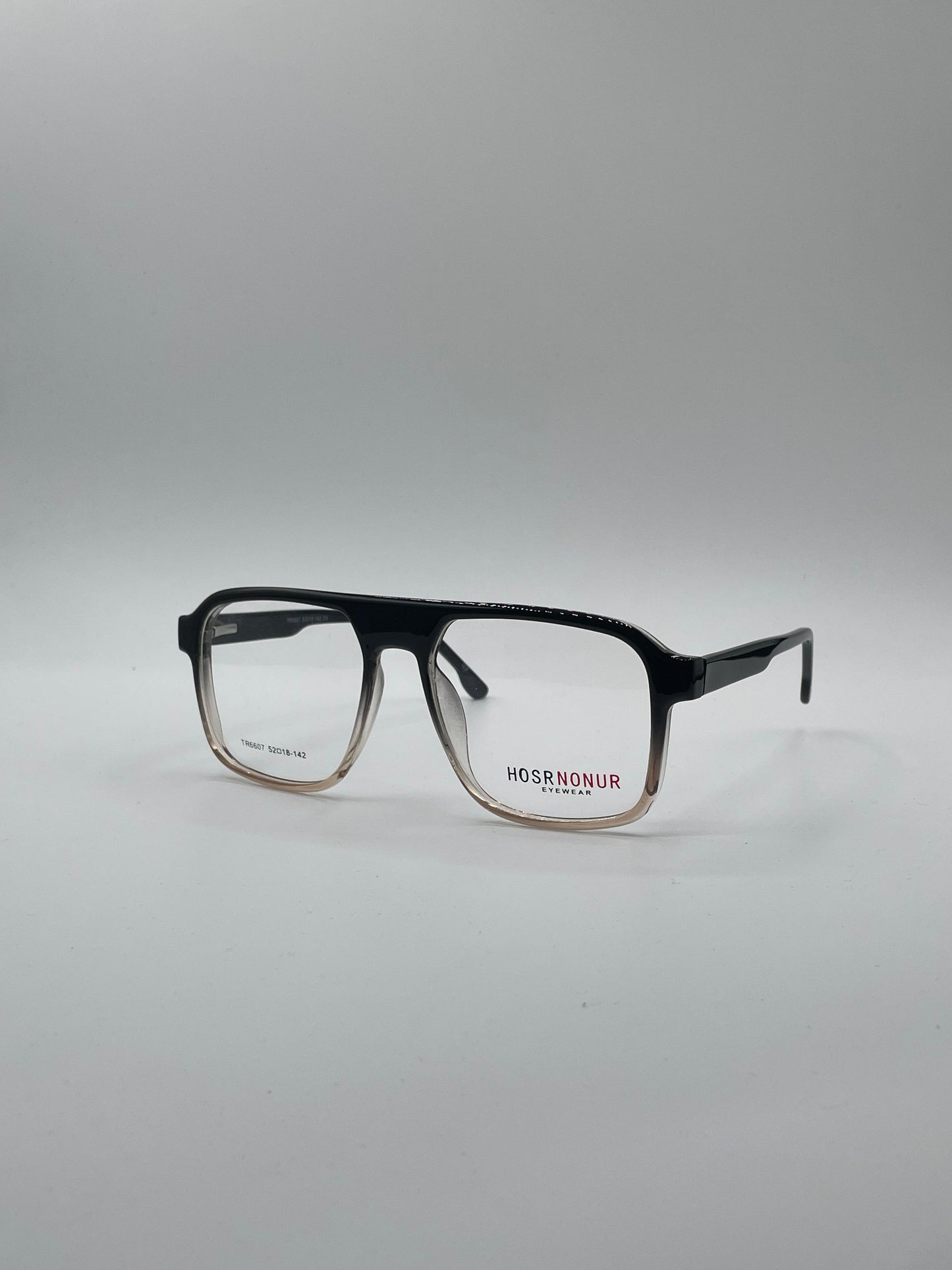 Retro Aviator Black Frame Optics-349