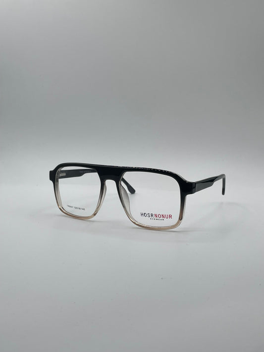 Retro Aviator Black Frame Optics-349