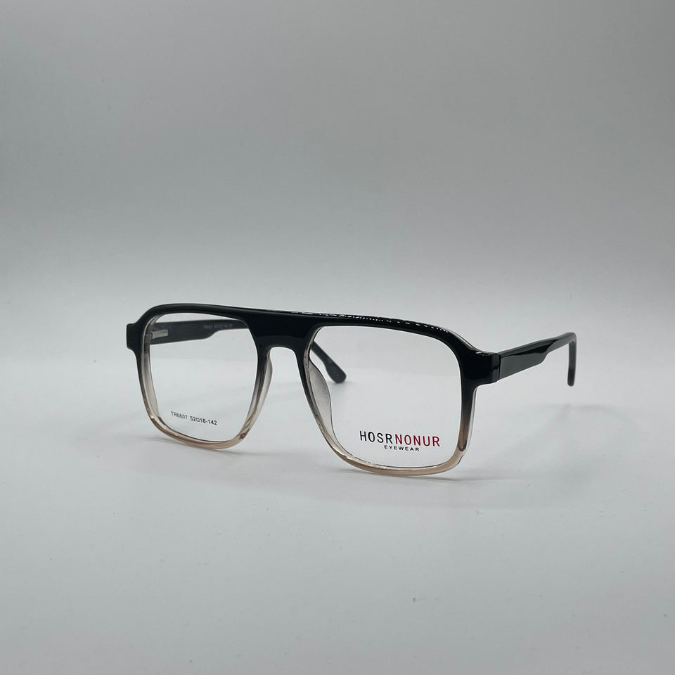 Retro Aviator Black Frame Optics-349