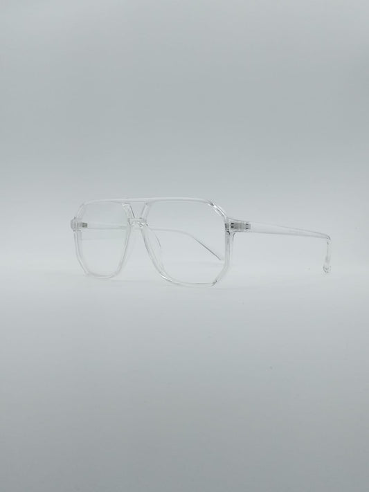 Acetate Translucent Men's Frame Optics-024
