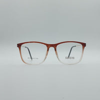 Acetate Brown & White Frame Women's Optics-051