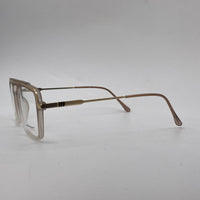 Matt brown double shade plastic square optics-469