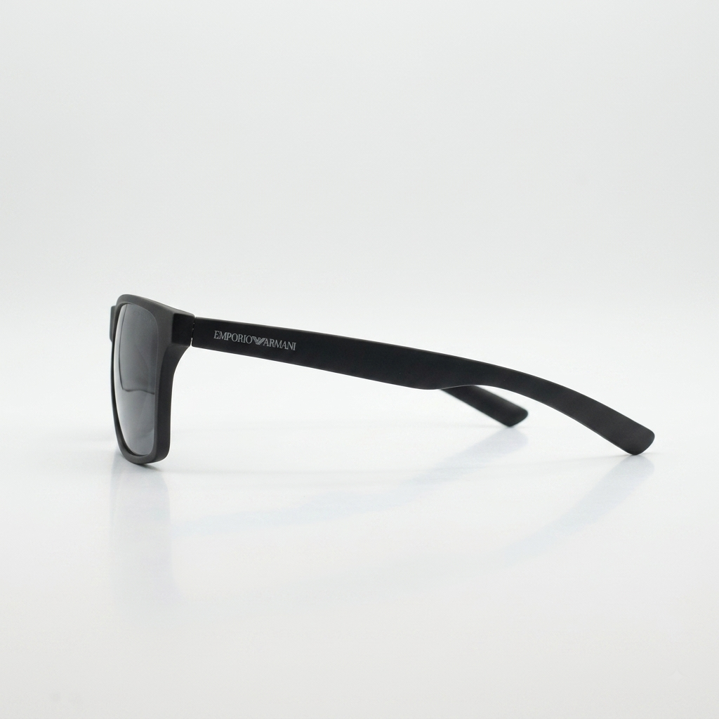 Acetate Black Frame Men's Sunglasses-036