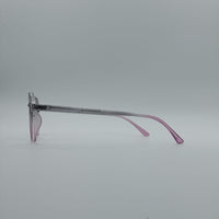Soft Square Pink & Grey Frame Men's Optics-065