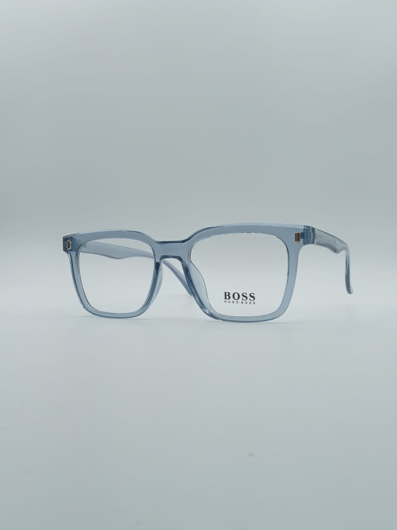 Acetate Blue Frame Unisex Optics-050